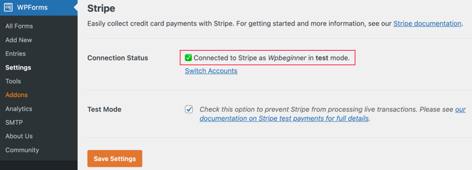 Connect Your Website to Stripe Connect Your Website to Stripe