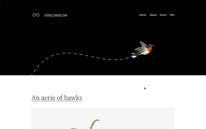 New default theme Twenty Twenty-Two New default theme Twenty Twenty-Two