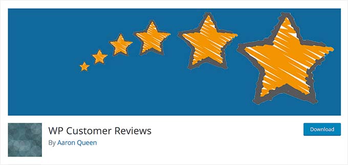 WP Customer Reviews' banner WP Customer Reviews