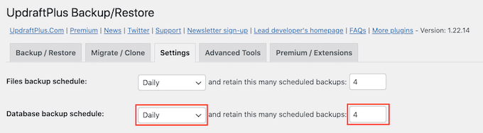 An automated WordPress backup schedule An automated WordPress backup schedule