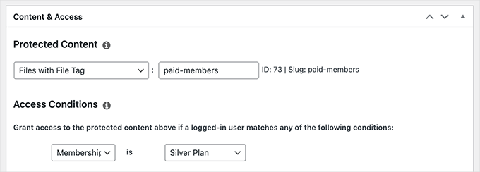 Adding access rules Adding access rules