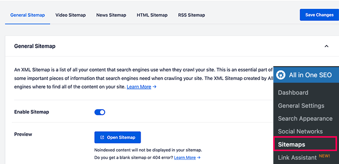AIOSEO sitemaps AIOSEO sitemaps