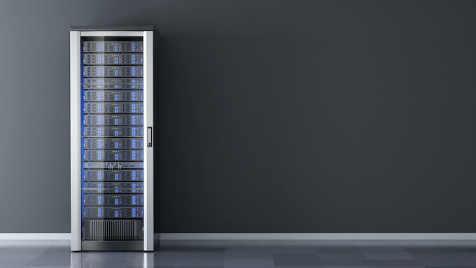 A web hosting server A web hosting server