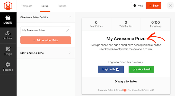 The RafflePress WordPress giveaway plugin The RafflePress WordPress giveaway plugin