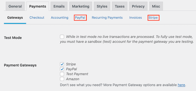 payment-gateway Payment getaways