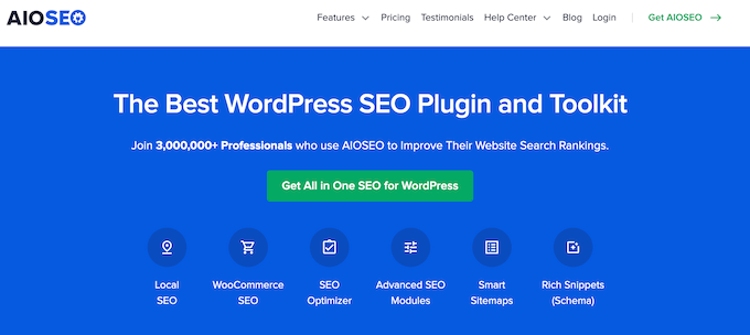 The AIOSEO SEO plugin for WordPress The AIOSEO SEO plugin for WordPress