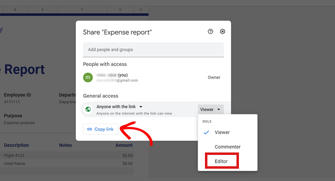 click-on-editor-and-copy-link Click on Editor and copy link
