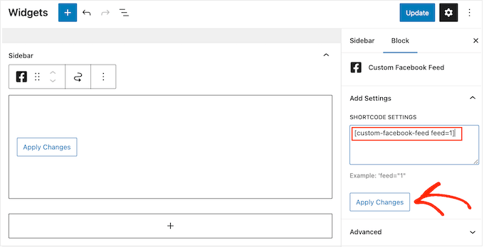 Adding a Facebook group feed to a widget-ready area Adding a Facebook group feed to a widget-ready area