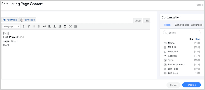 Adding parameters to a directory listing in WordPress Adding parameters to a directory listing in WordPress