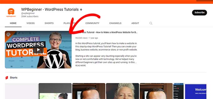 YouTube channel trailer YouTube channel trailer