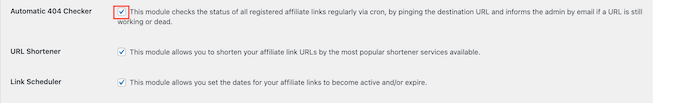 Enabling the auto-link feature Enabling the auto-link feature