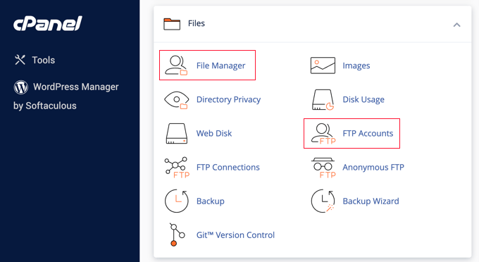 Most Hosting Providers Offer Both FTP and a Browser-Based File Manager Most Hosting Providers Offer Both FTP and a Browser-Based File Manager