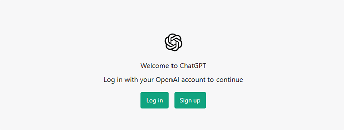 Signup for ChatGPT Signup for ChatGPT