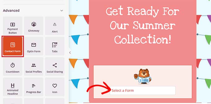 Add a form to the waitlist landing page Add a form to the waitlist landing page