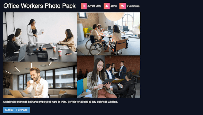 An example of a bundled product on an online store An example of a bundled product on an online store