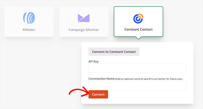 Connect to Constant contact Connect to Constant contact