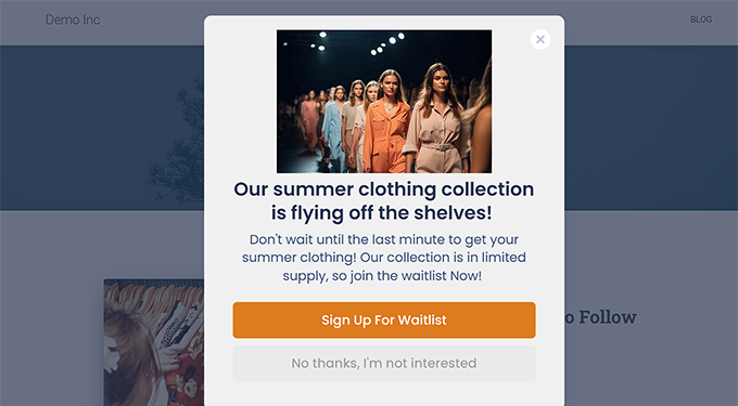 Popup preview Popup preview