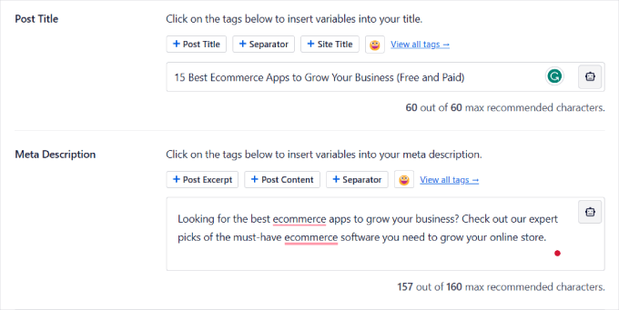learndashdiscountprice Post title and meta description example