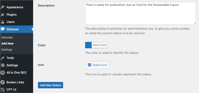 Blogger diventato partner VIP di WordPress: Come WordPress continua a ispirare Rahul Bansal Adding descriptions in PublishPress