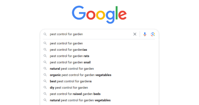 Google autocomplete Google autocomplete
