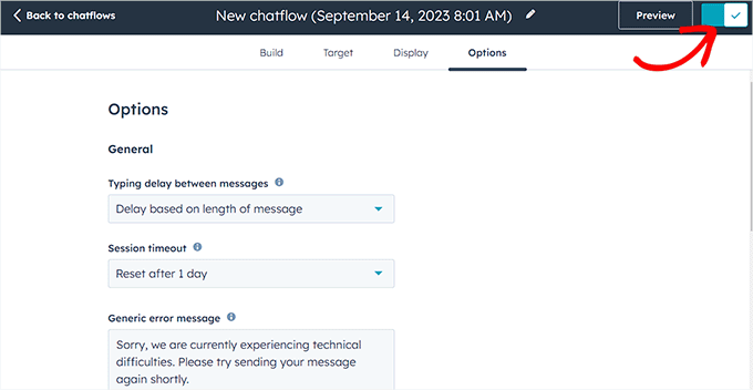 Save HubSpot chatbot Save HubSpot chatbot