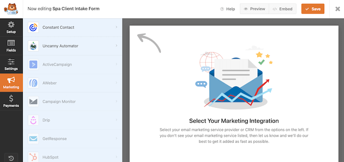 Email marketing integrations Email marketing integrations