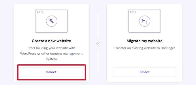 Create or migrate a website Create or migrate a website
