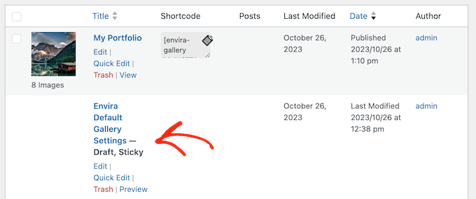 Creating default settings for your WordPress photo galleries Creating default settings for your WordPress photo galleries