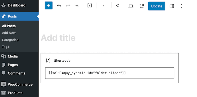 Creating dynamic sliders using Soliloquy Creating dynamic sliders using Soliloquy