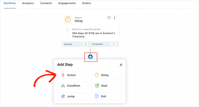 Adding actions to an automated workflow in WordPress Adding actions to an automated workflow in WordPress
