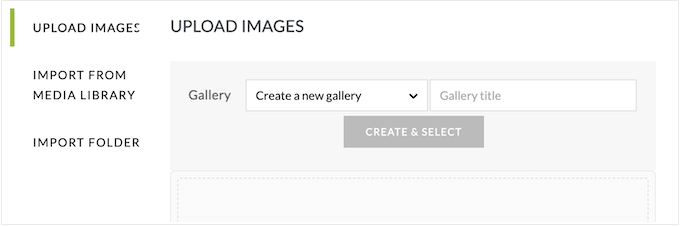 Adding a new gallery to your WordPress website Adding a new gallery to your WordPress website
