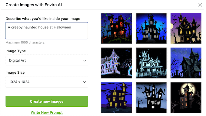 An example of AI-generated images, created using Envira Gallery An example of AI-generated images, created using Envira Gallery