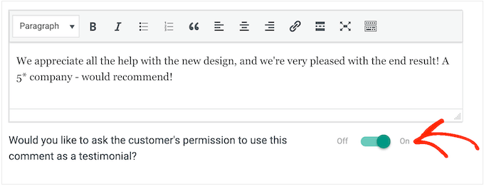 How to request a commenter's permission to publish their testimonial How to request a commenter's permission to publish their testimonial