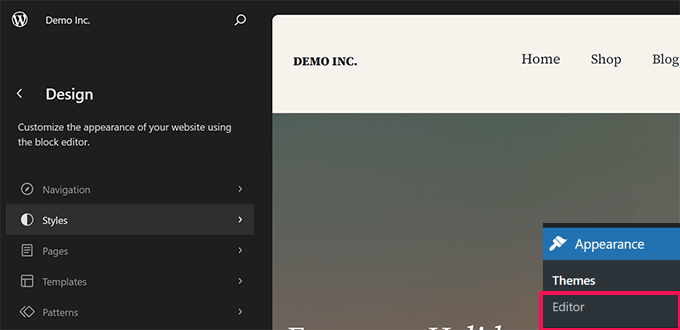 Launch site editor Launch site editor