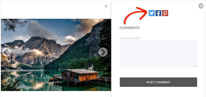 A row of social sharing buttons A row of social sharing buttons