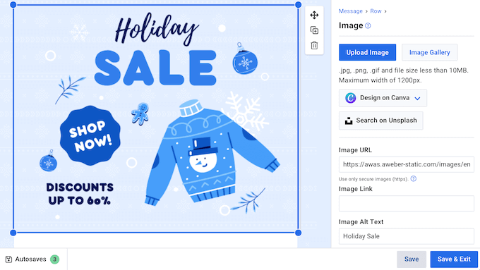 A drag and drop email builder A drag and drop email builder