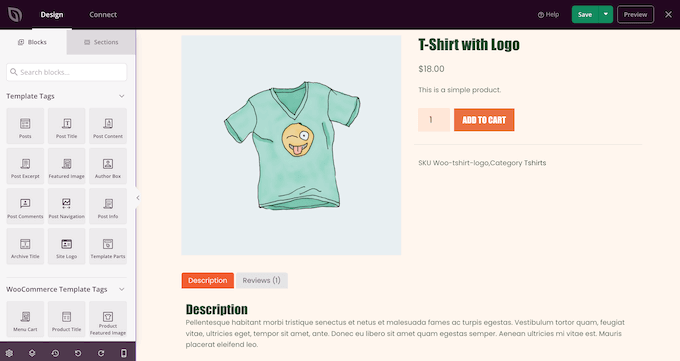 Customizing a WooCommerce product page using SeedProd Customizing a WooCommerce product page using SeedProd