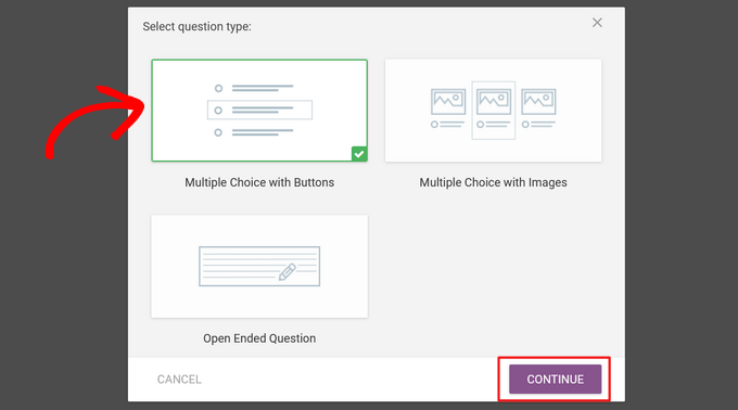 Question types Question types