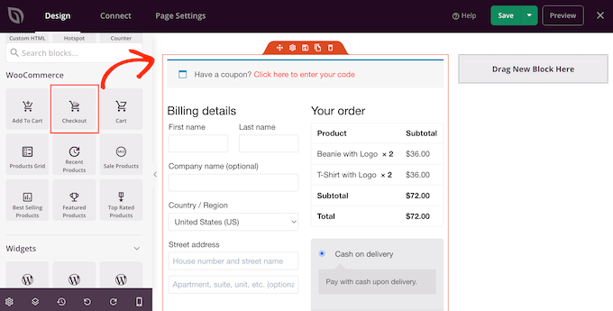 Creating a custom checkout page using SeedProd Creating a custom checkout page using SeedProd