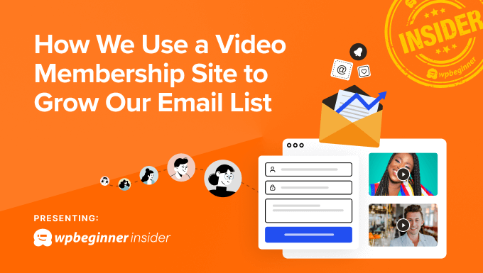 Growing email list with a video membership website Growing email list with a video membership website