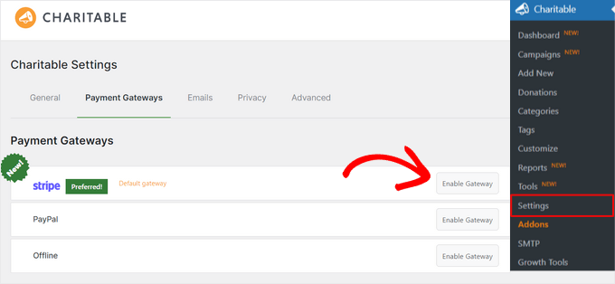 blockeditor-embedding-cover-block Enable Stripe gateway