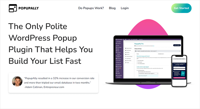 PopupAlly plugin PopupAlly plugin