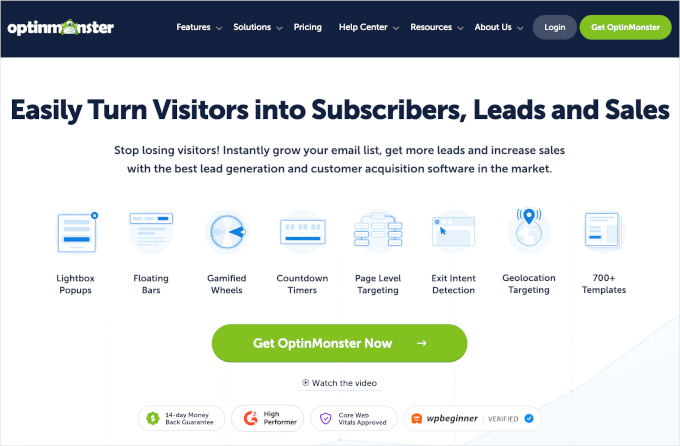 two-factor-authentication-in-stripe OptinMonster's homepage