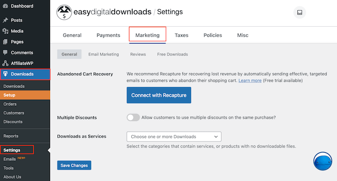 How to generate leads via affiliate marketing, using Easy Digital Downloads